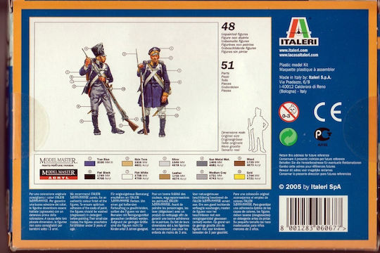 Italeri Napoleonic Wars Prussian Miniature Modeling in Scale 1:72