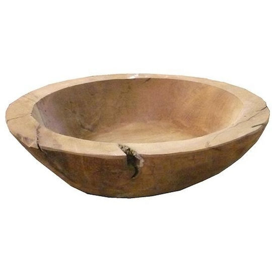 Next Bol Decorativ Din Lemn Maro 39x39x11cm