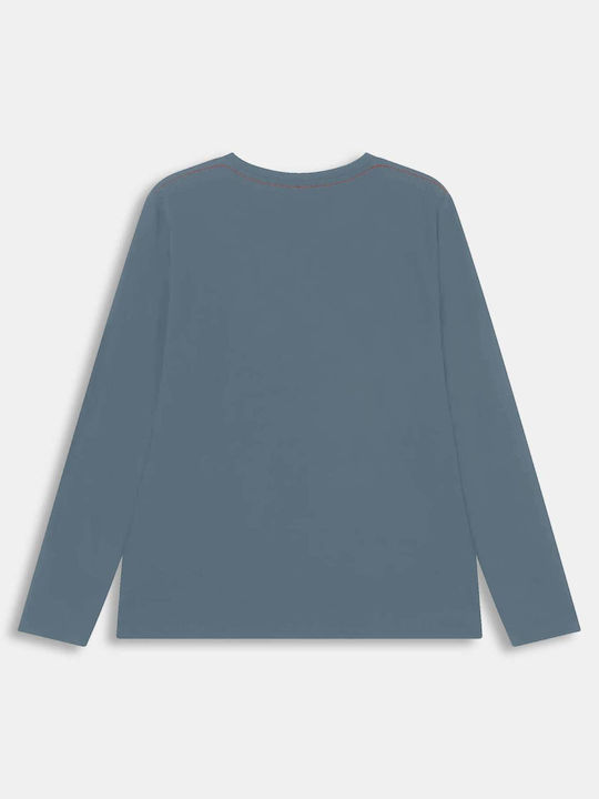 Guess Children's Blouse Long Sleeve Blue