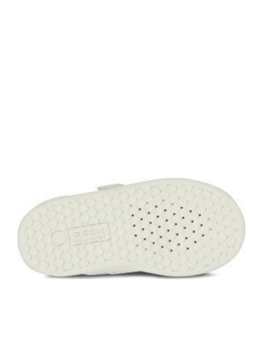 B Eclyper Παιδικά Sneakers Ανατομικά με Σκρατς Λευκά