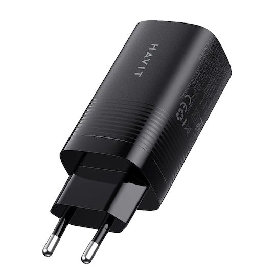 Havit Încărcător Fără Cablu 65W Quick Charge 2.0 Negruς (Uc20)