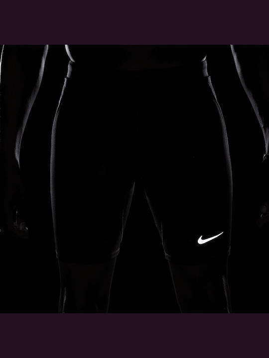 Nike FAST Herren Sportleggings Kompression Kurz Schwarz