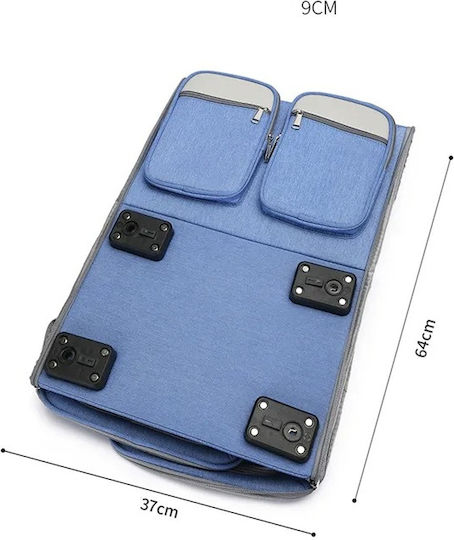 4 Cărucior pentru transport câine / pisici până la 9kg Maro M41xL30xA43cm.