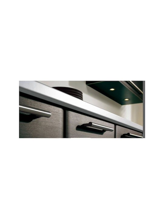 Import Hellas 4797 Λαβή Επίπλου από Μέταλλο Μαύρο 220mm (Απόσταση Κέντρων 160mm) 4797-20