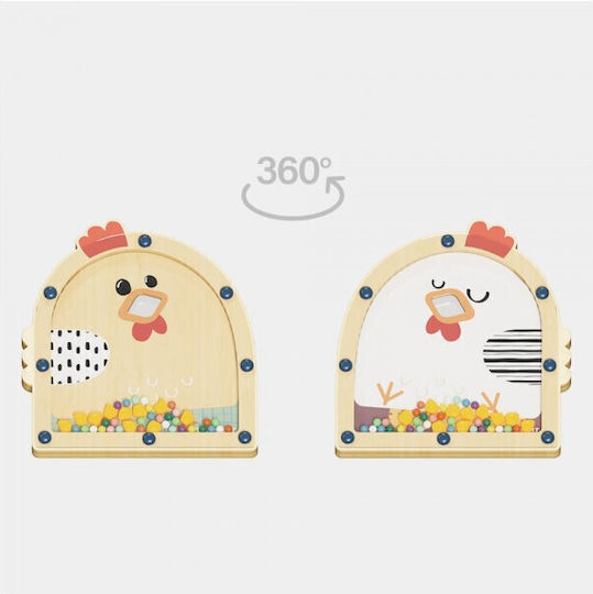 Top Bright Μπάλα Feed The Hen από Ξύλο για 5+ Μηνών
