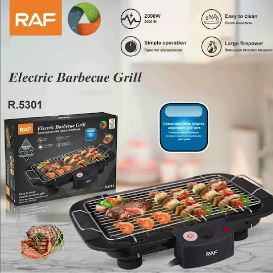 Raf Tabletop 2000W Electric Grill