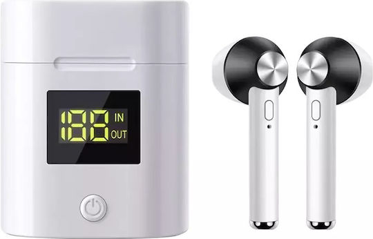 Clever CleverPods Earbud Bluetooth Handsfree Căști cu Carcasă de Încărcare Negru