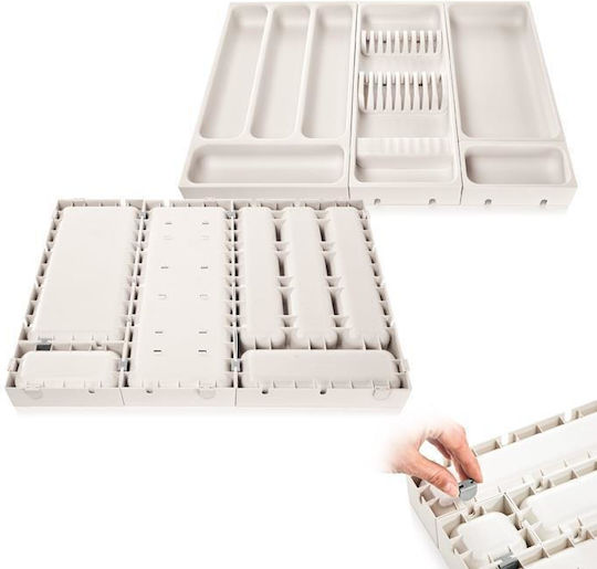 Tescoma Husă Individuală Flexispace Din Plastic 14.8x7.4x4.5cm Albă