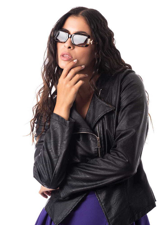 Max Air Langston Women's Sunglasses with Brown Plastic Frame SG072