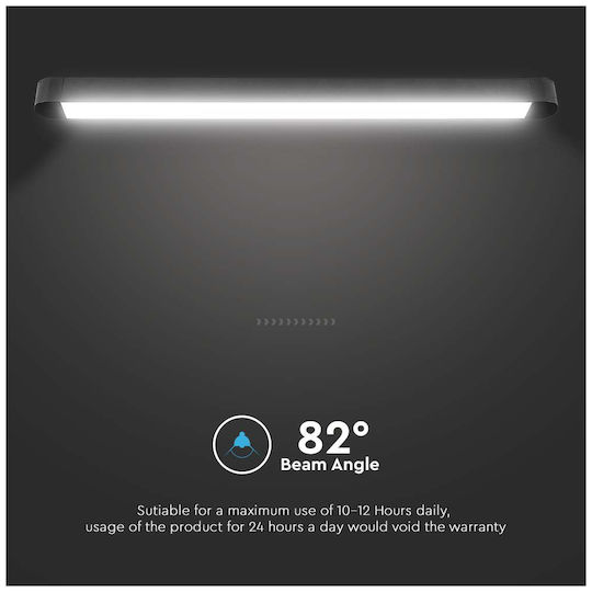 V-TAC LED Γραμμικό Φωτιστικό Οροφής 18W Φυσικό Λευκό IP20 Μ38.5xΒ2.6xΥ2.4εκ.