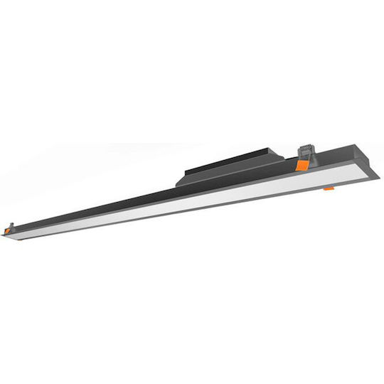 Geyer Commercial Linear Recessed LED Ceiling Light 50W Warm White IP20 Dimmable