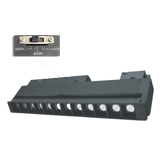 Elvhx LED Γραμμικό Φωτιστικό Οροφής 24W 45.1εκ.