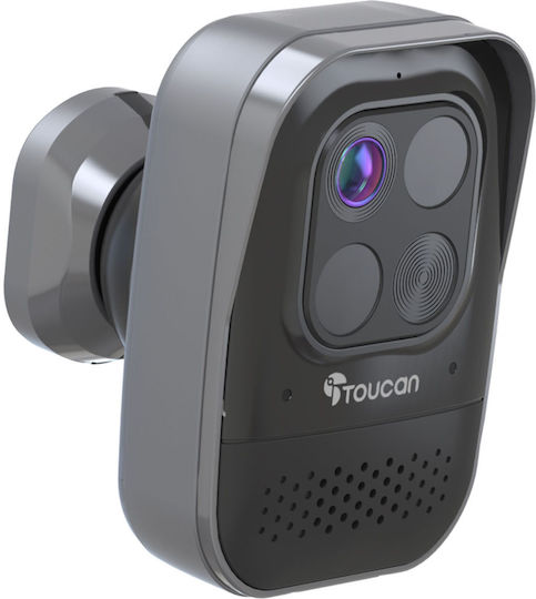 Toucan TSCP05GR-ML IP Cameră de Supraveghere Full HD 1080p Rezistentă la apă Pe baterii cu Difuzor