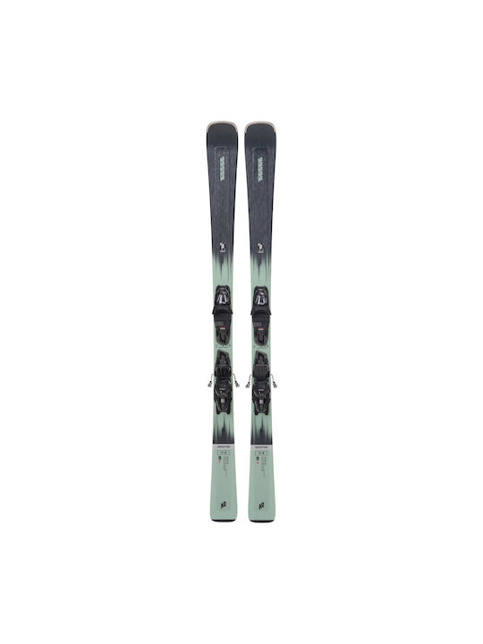 K2 Disruption 75 Femei Clăpari Ski în Culoare Negru cu Legături