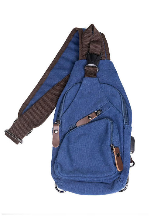 Geantă pentru bărbați De umăr / tip crossbody Albastră