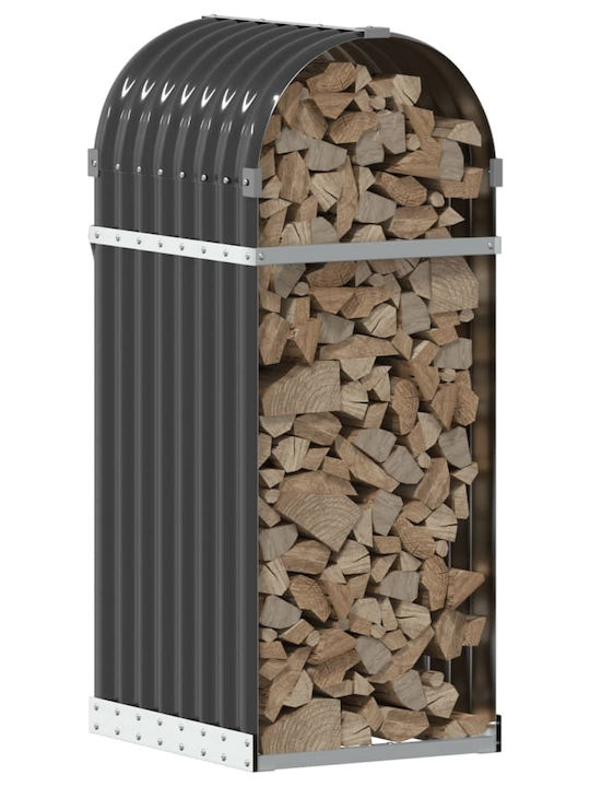 vidaXL Metallisch Regal Holzlagerung 40x45x100cm