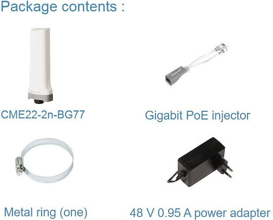 MikroTik Cme Gateway v7 Gateway 1Stück (CME22-2N-BG77)