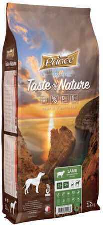 Prince Taste of Nature Ultra Premium 12kg Ξηρά Τροφή Σκύλων Μεσαίων & Μεγαλόσωμων Φυλών Διαίτης, χωρίς Σιτηρά με Αρνί