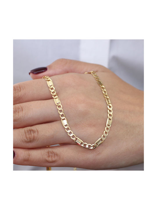 Gold Chain Neck 14K Length 55cm