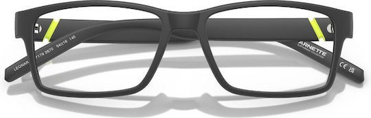 Arnette Leonardo Plastic Eyeglass Frame Gray AN7179 2870
