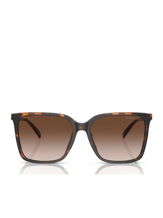 Michael Kors Canberra Havana Sunglasses with Horn-Rimmed Frame Michael Kors Canberra Havana Sunglasses with Horn-Rimmed Frame