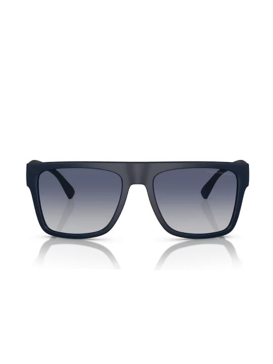 Armani Exchange Sonnenbrillen mit Marineblau Rahmen und Blau Verlaufsfarbe Linse AX4113S 81814L