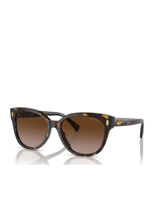 Ralph Lauren Women's Sunglasses with Brown Tartaruga Plastic Frame and Brown Gradient Lens RA5305U 500313