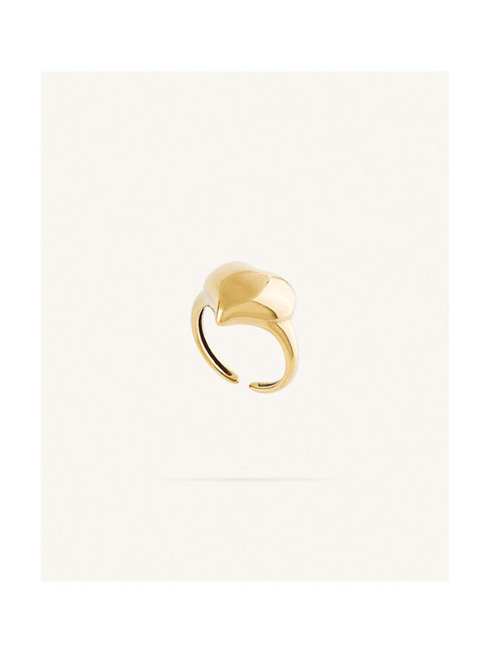 StanStefan Women's Ring from Steel Gold Plated