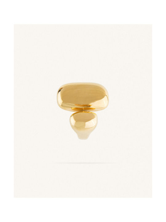 StanStefan Women's Gold Plated Steel Ring