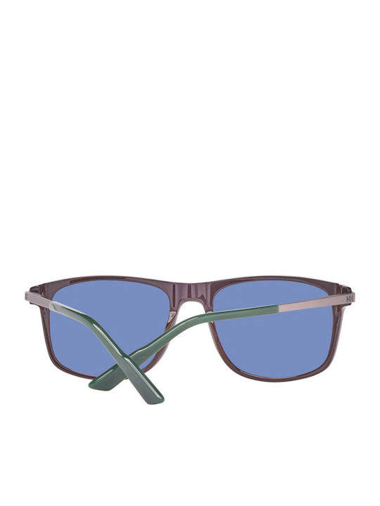 Helly Hansen Men's Sunglasses with Purple Plastic Frame and Yellow Lens HH5016-C02