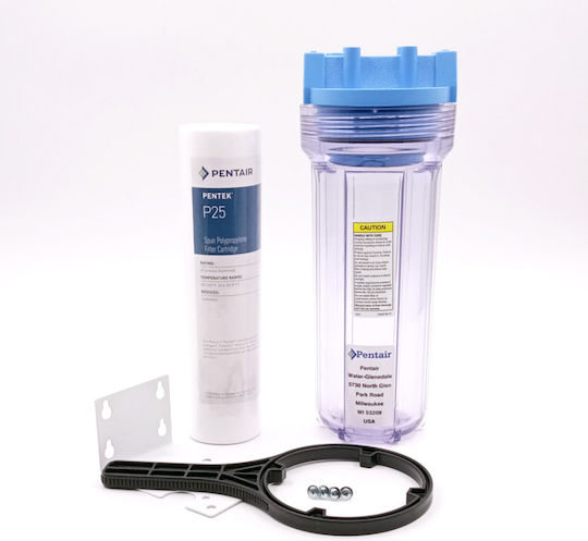 Pentair Sl-10 Wasserfiltrationssystem Zentrale Versorgung mit Ersatzfilter Pentek P25-10 25μm 0001523