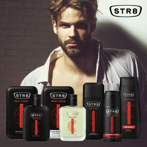 STR8 Red Code Bubble Bath Gel for Men Revitalization 250ml