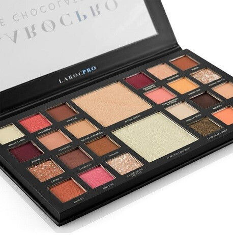 Laroc Paletă cu Farduri de Pleoape Matifiant Formă Solidă 90gr