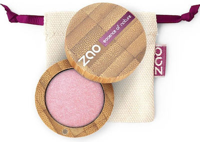 Zao Organic Makeup Pearly Eyeshadow Fard de Pleoape Formă Solidă cu Culoare Roz 3gr