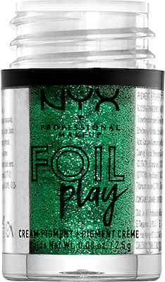 Nyx Professional Makeup Foil Play Eye Shadow in Creamy Form 06 Digital Glitch 2.5gr