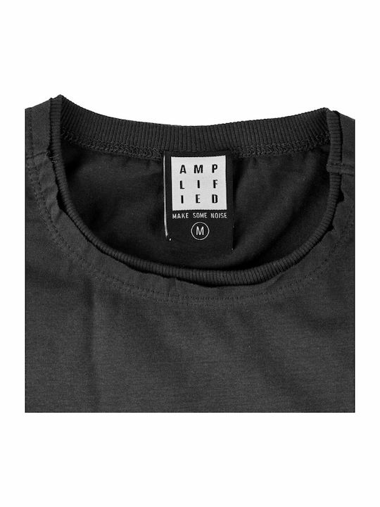 Amplified Live in New Υork T-shirt Nirvana Gray Baumwolle ZAV210LIN