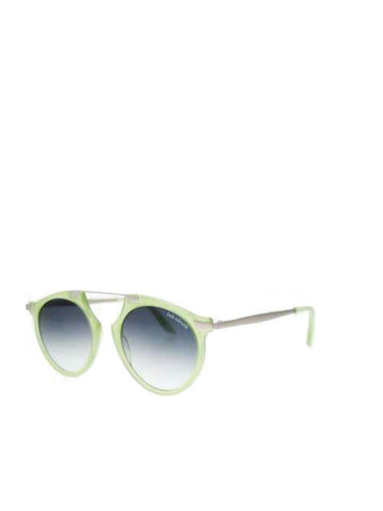 Bob Sdrunk Mark Green Crystal / Mirror 215 Sonnenbrillen Transparent mit Mixed Gestell Bob Sdrunk Mark Green Crystal / Mirror 215 Sonnenbrillen Transparent mit Mixed Gestell