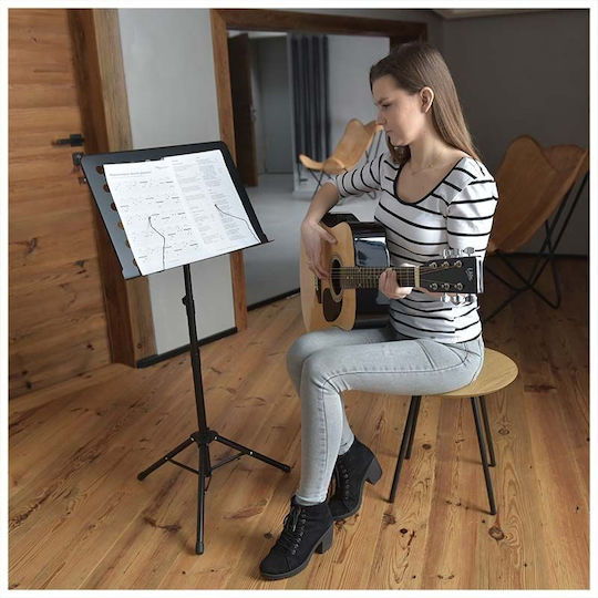 NN Stand Orchestra Height 70-120cm Black