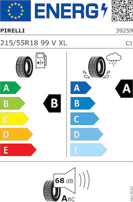 Pirelli Powergy 215/55 R18 99V XL Θερινό Λάστιχο για 4x4 / SUV Αυτοκίνητο