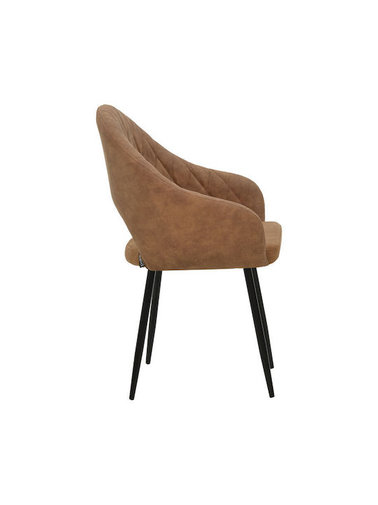Macie Stühle Speisesaal Brown antique-black 1Stück 58x50x85cm
