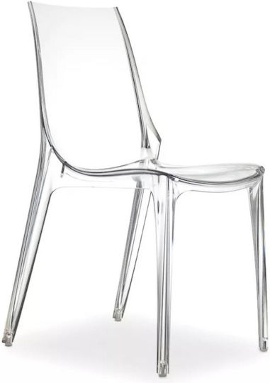VANITY-C Столички За кухня от полипропилен Прозрачни 1бр 49x55x88бр