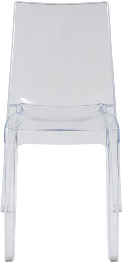 Cristal Stühle Küche Transparent 1Stück 50x54x84cm
