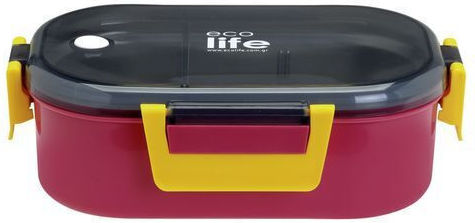 Ecolife Spoon Кутия за обяд Inox 900мл 1бр Ecolife Spoon Кутия за обяд Inox 900мл 1бр