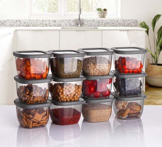Viosarp Plastic Lunch Box Transparent 550ml