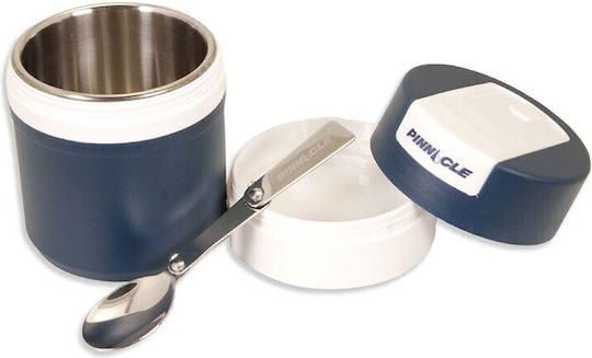 Pinnacle Δοχείο Φαγητού Inox Θερμός Μπλε 600ml