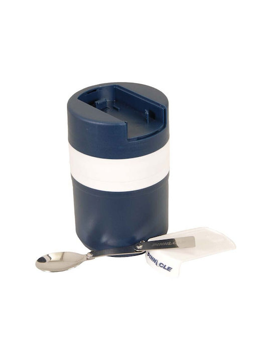 Pinnacle Δοχείο Φαγητού Inox Θερμός Μπλε 600ml