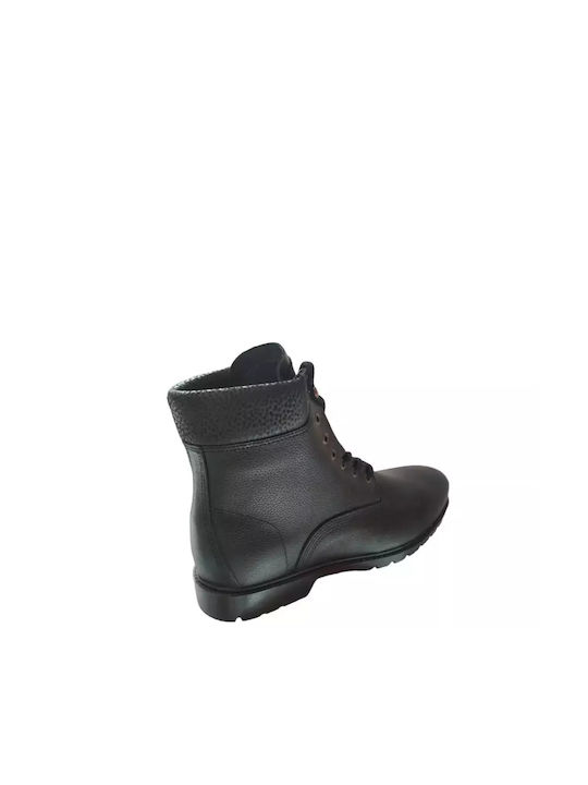 To Be Yourself Boots Work Black