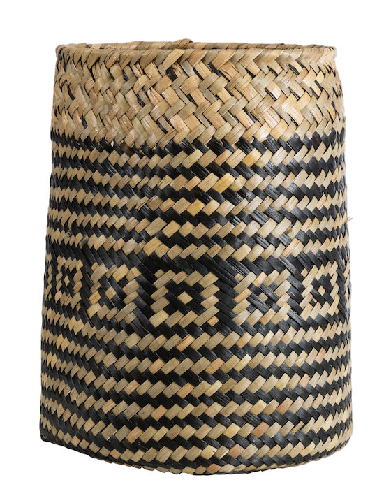 GloboStar Κασπώ Rattan Καφέ 18x18x22εκ.