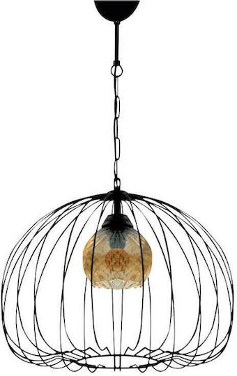 Klikareto Demet Pendant Light Black 37x65cm Klikareto Demet Pendant Light Black 37x65cm