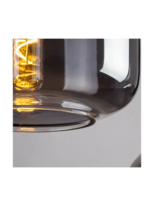 Rabalux Lissandra Pendant Light Black with Socket E27
